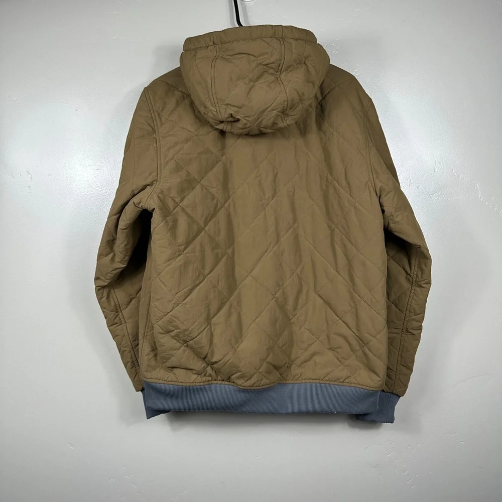The North Face Men’s Cuchillo Insulated Full-Zip Hoodie Burnt Olive Green - XL